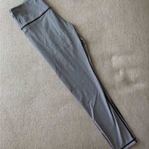 ZYIA Navy and White Patterned Leggings